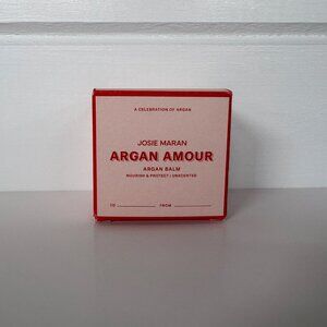 JOSIE MARAN Nourishing ARGAN Amour BALM Oil Unscented LIMITED EDITION Hydrating